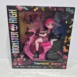 Monster High Pink and Black Vamptastic Scooter